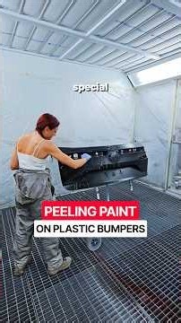 How to prep bare plastic properly before painting 👀