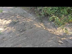 Test dig with Johnnybucket with rip bar.