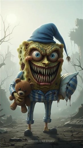 SpongeBob Horror Transformation part 2 | 🥹☠️
