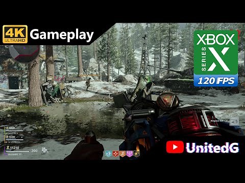 Call of Duty Cold War Zombies Xbox Series X Gameplay 4K