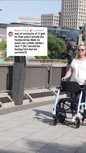 2-in-1 Rollator and Transport Chair for Easy Mobility