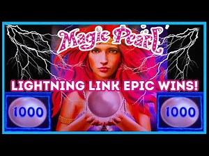 🫧Magic Pearl Lightning Link Slot Machine Epic Wins!🫧