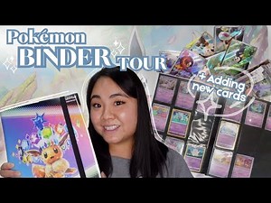 Pokémon Binder Collection + adding new cards! | Cute collector