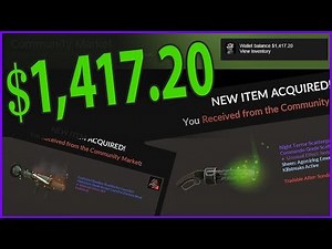 TF2 Trading Tips - $1,417.20 from Steam Market Trading! Crazy deals!
