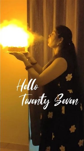 Hello 27 🎀🫶🏼 #birthdayreels #viral #foryou #fyp