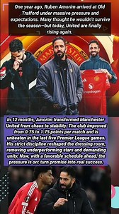 One Year of Ruben Amorim: Man United’s Culture Reboot