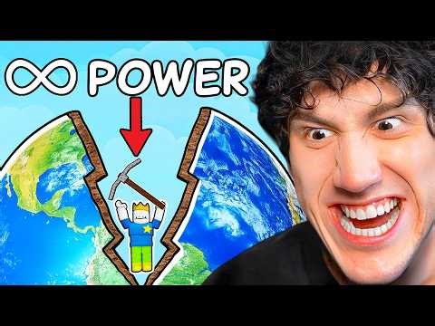 Digging to the CENTER OF THE EARTH in Roblox Dig Training