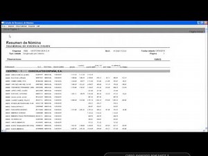 resumen nomina