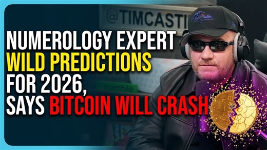 Numerology Expert Gives Wild Predictions For 2026, Says Bitcoin Will Crash | Timcast IRL