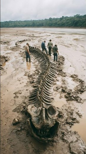 Gigantic Snake Skeleton Found in Brazilian Riverbed