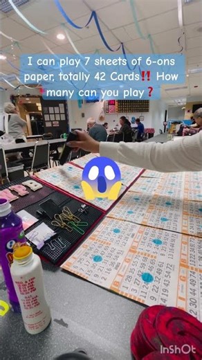 BINGO #CHALLENGE PLAYING 42 CARDS‼️#bingo #bingogames #games #fun #like ​⁠#swpbingo ​⁠