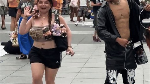 Labubu Doll Owners Turn Washington Square Park Into a Runway