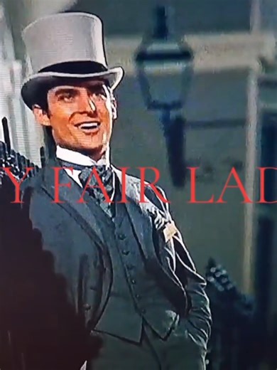 JEREMY BRETT IN MY FAIR LADY 1964 MOVIE. 1991 GOT TO KNOW JEREMY WHEN I WORKED FOR GRANADA TV & HE WAS SHERLOCK HOLMES! ROBIN NOWACKI