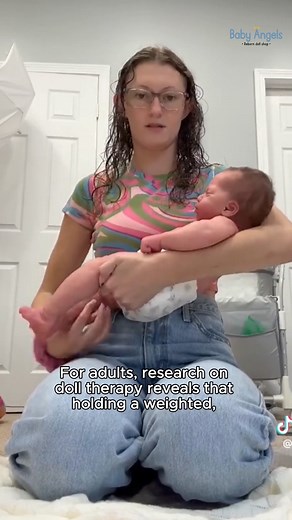 Fall in love at first cuddle 💗 Baby Angels are soft, weighted, and so realistic — you’ll swear they’re real. Up to 40% OFF until tomorrow! | Baby Angels