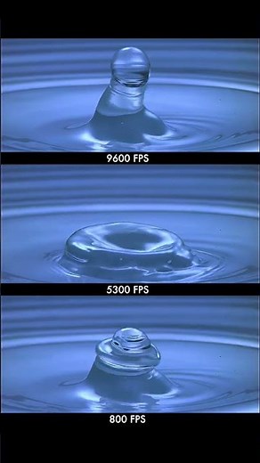FPS TEST 800fps vs 5000fps vs 9600fps