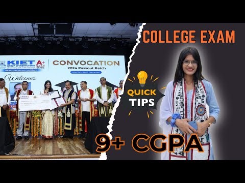 How to get 9+ CGPAin College | Tips to get 9+ CGPA in College