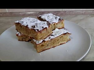 Gyors almás sütemény - Csak keverjük össze az alapanyagokat és mehet a sütőbe :)