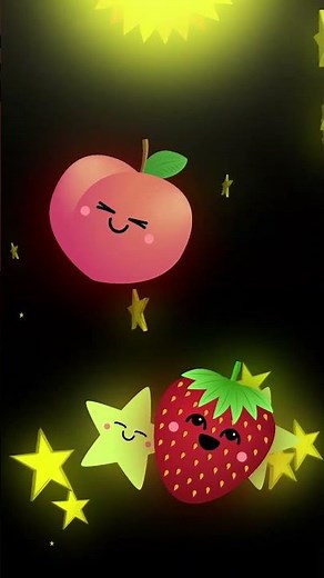 Keep your focus on Peach! 🍑👁️ Summer Dancing Fruits ☀️