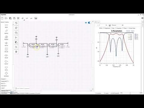 Designing an Interdigital Filter