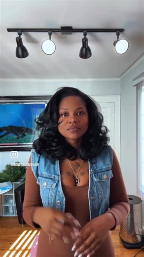 Outre need to pay me for this one! @outre_hair but yall go grab a half wig in the mean time in between time. Don’t be sleeping in them like they sewins! This is a on a need to bases! I used “Mahika” and purchased from my local beauty supply! #halfwig #fyp #griffinsalon #protectivestyles #valentinesday