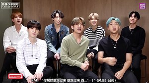 【BTS BAR 中字】Most Requested Live：Ask Anything Chat