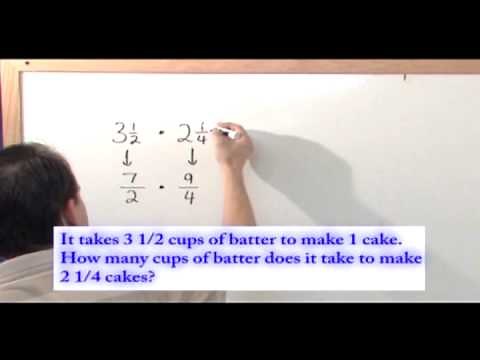 Multiplying Fractions - Math Word Problem