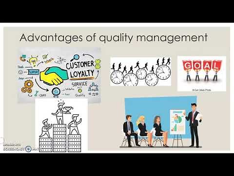 Benefits of good quality management systems
