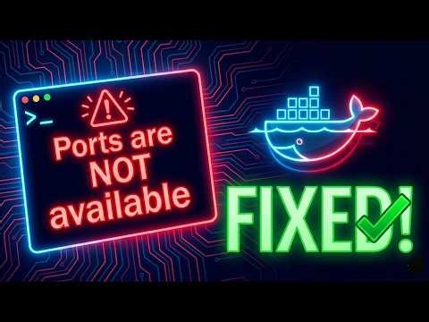 How to Fix Docker Error "Response from Daemon: Ports Are Not Available" (2026)