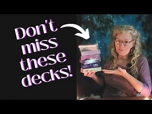6 UNDERRATED ORACLE DECKS ✨Decks you may not know! #UnderratedOracleDecks #DecksYouMayNotKnow
