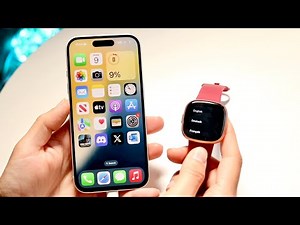 How To Connect Fitbit Versa 4 To iPhone!