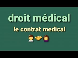 le contrat medical