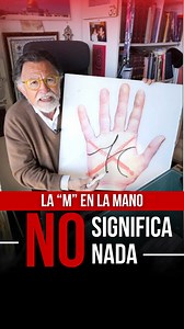 737K views · 17K reactions | ¿Tienes una "M" en la palma de tu mano?  Seguro has oído que significa que tienes "un don especial" o "que estás destinado al éxito"... ❌ La verdad es que NO es así. La "M" simplemente se forma de manera natural cuando confluyen varias líneas importantes de la mano. No es un símbolo mágico. No define tu vida. Tu verdadera historia está escrita en detalles mucho más profundos de tu mano… no en una simple letra. | Quiromancia_ | Facebook