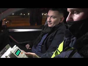 Police conducted a large-scale preventive raid to identify drunk drivers