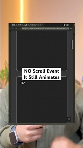 Stop Using Scroll Events! Use Intersection Observer Instead