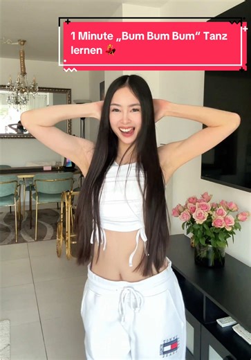Lerne den Bum Bum Bum Tanz in 1 Minute | Melissa Minh