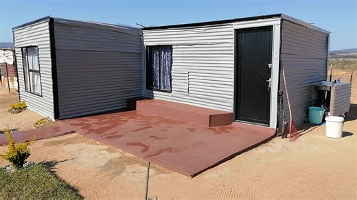 Custom Zinc Shack Build by Aaron Matlap Masilela