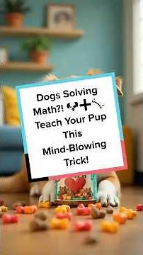 Dogs Solving Math?! 🐶➕🦴 Teach Your Pup This Mind-Blowing Trick!