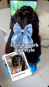 Quick and Easy hairstyles ✨ Beautiful bow clips are from @twirl_and_tie_02 . . . . . Follow for more ✨ . . . . Summer hair hacks Braid hacks Summer hairstyle 2 mins hairstyle Viral hair clip hack #trendingreels #trendingsongs #foryou #explorepage #instagood #easyhairstylesforgirls #easyhairstyles #toddlerhairtutorial #hairstyletutorial #reels #instagram #insta #hair #hairstyles #hairstyle #trending #viral #clip #reelsinstagram | Evaa Baliyan