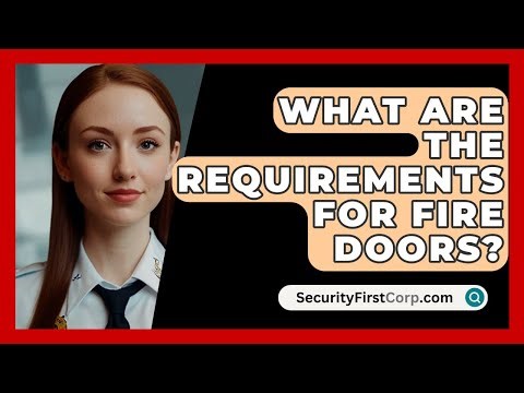 What Are The Requirements For Fire Doors? - SecurityFirstCorp.com