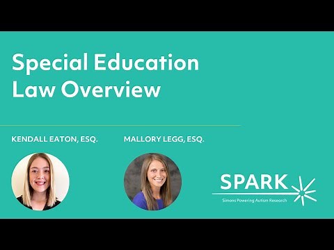 Special Education Law Overview