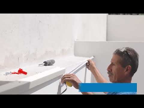 Instalación de Goteron de PVC