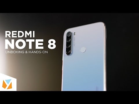 Xiaomi Redmi Note 8 Unboxing & Hands-on