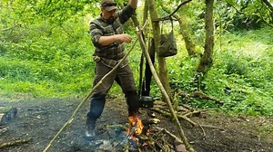 Watch Easiest Campfire Cooking Tripod Hack! on Amazon Live
