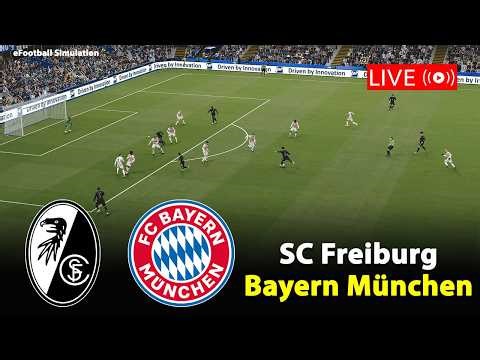 🔴Live- SC Freiburg gegen Bayern München | Bundesliga 2025/26 | eFootball PES21 Simulation
