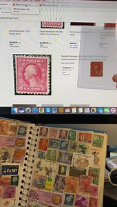George washington rare 2 cent stamp worth over $30,000 found in my old junk of boxes!! | Chris B