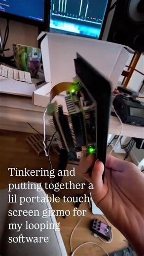 a lil device for loopy music making #musictech #livelooping #engineering