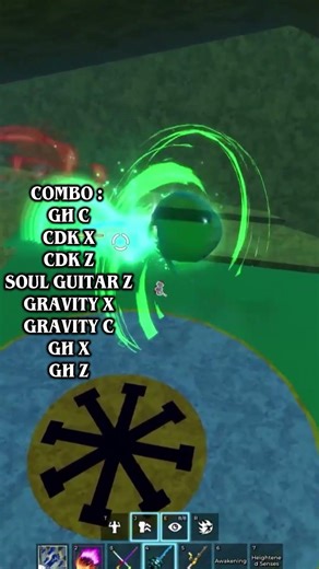 Gravity Combo Is STILL Broken 💀 #roblox #infinitecombo #bloxfruits #shorts
