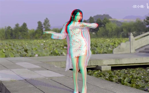 3D红蓝立体出屏视频