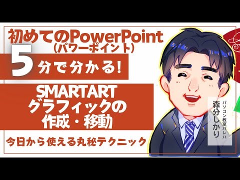Creating and Moving SmartArt Graphics | PowerPoint Tutorial Video 4-1 | For Beginners and Those U...