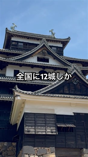 国宝 松江城 島根県 #shorts #国宝